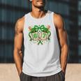 Six Seven 67 Meme Baseball Coquette Bow St Patrick's Day Men Tank Top
