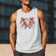 Six Seven 67 Meme Baseball Coquette Bow Valentine Men Tank Top Six Seven 67 Meme Baseball Coquette Bow Valentine Men Tank Top