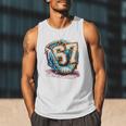 Six Seven Baseball Lifestyle 67 Meme Gen Alpha Slang Premium Tri-Blend Men Tank Top