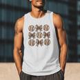 Soccer Bow Game Day Baseball Coquette Bow Women Girls Men Tank Top