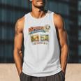 Spring Training 2026 Retro Postcard Baseball Premium Tri-Blend Men Tank Top