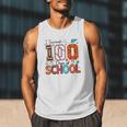I Survived 100 Days Baseball Football Basketball School Kids Men Tank Top I Survived 100 Days Baseball Football Basketball School Kids Men Tank Top