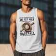 Never Underestimate Old Man Plays Baseball In His Seventies Men Tank Top Never Underestimate Old Man Plays Baseball In His Seventies Men Tank Top
