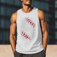 Vintage Baseball 8 Jersey Number 8 Men Tank Top