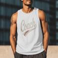 Vintage Baseball Coach Men Tank Top Vintage Baseball Coach Men Tank Top