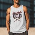 Vintage Baseball Dad For Game Day Father's Day Toddler Kids Men Tank Top Vintage Baseball Dad For Game Day Father's Day Toddler Kids Men Tank Top