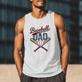 Vintage Baseball Dad Happy Fathers Day Players Toddler Kids Men Tank Top Vintage Baseball Dad Happy Fathers Day Players Toddler Kids Men Tank Top
