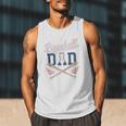 Vintage Baseball Dad Humor Father's Day Sport Lovers Men Tank Top