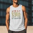 Vintage Baseball Dad Men I'm A Catch Just Ask My Daughter Men Tank Top Vintage Baseball Dad Men I'm A Catch Just Ask My Daughter Men Tank Top