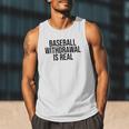 Vintage Baseball Withdrawal Is Real Premium Tri-Blend Men Tank Top