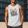 Wildcats Baseball Leopard Print Coquette Bow Mascot Game Day Men Tank Top Wildcats Baseball Leopard Print Coquette Bow Mascot Game Day Men Tank Top