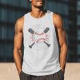 I Yell Because I Care Baseball Coach Baseball Dad Fan Premium Men Tank Top
