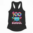 100 Days Of School Baseball Boys Kids Flowy Tank