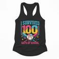 100 Days Of School Baseball Drip 100 Days Boy Girl Kids Flowy Tank 100 Days Of School Baseball Drip 100 Days Boy Girl Kids Flowy Tank
