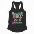 100 Days Of School Baseball Ice Cream Drip 100th Day Player Flowy Tank