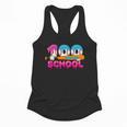 100 Days Of School Baseball Ice Cream Drip For Teacher Kid Flowy Tank