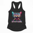 100 Days Of School Boy Kids Baseball Ice Cream Drip Teacher Flowy Tank 100 Days Of School Boy Kids Baseball Ice Cream Drip Teacher Flowy Tank