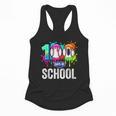 100 Days Of School Dripping Baseball Boys Kids Teacher Flowy Tank