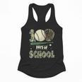 100 Days Of School Teacher Camo Baseball Boys Toddler Kids Flowy Tank