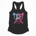 12th Birthday Boys Baseball Ice Cream Drip Boys Baseball Flowy Tank 12th Birthday Boys Baseball Ice Cream Drip Boys Baseball Flowy Tank