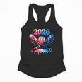 2026 American Flag Baseball Ice Cream Drip Bats Boys Flowy Tank