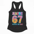 6 7 Mason Baseball Drip Number 67 Player Or 67th Birthday Flowy Tank 6 7 Mason Baseball Drip Number 67 Player Or 67th Birthday Flowy Tank