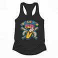 I Was 6 Now I’m 7 Banana Drip Birthday Baseball Flowy Tank
