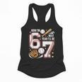 6 Year Old Birthday 67 Trend Baseball Now I’m 6 Next Year 7 Flowy Tank