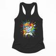 67 Baseball Dabbing Cat 6 7 Dripping Ice Cream Meme Flowy Tank