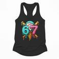 67 Baseball Ice Cream Drip Kids Flowy Tank 67 Baseball Ice Cream Drip Kids Flowy Tank