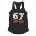 67 Trend Baseball Glove Number Style Flowy Tank 67 Trend Baseball Glove Number Style Flowy Tank