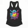 8th Birthday Baseball Ice Cream Drip 8 Years Old Girls B-Day Flowy Tank 8th Birthday Baseball Ice Cream Drip 8 Years Old Girls B-Day Flowy Tank
