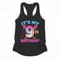9th Birthday Baseball 9 Year Old Ice Cream Drip Boy Baseball Flowy Tank
