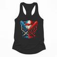 American Baseball Drip Graffiti Ball And Bat Flowy Tank