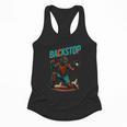 Backstop Catcher Baseball Graphic Flowy Tank