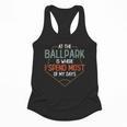 At Ballpark Is Where I Spend Most Of My Days Baseball Mom Flowy Tank