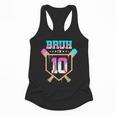 Baseball 10 Year Old Ice Cream Drip 10th Birthday Boy Player Flowy Tank