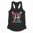 Baseball 13 Year Ice Cream Drip 13th Bday Official Teenager Flowy Tank Baseball 13 Year Ice Cream Drip 13th Bday Official Teenager Flowy Tank