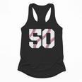 Baseball 1976 50th Birthday Vintage 50 Years Old Retro Flowy Tank