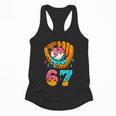 Baseball 67 Ice Cream Drip 67 Six Seven Meme 67th Birthday Flowy Tank