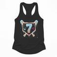 Baseball 7 Year Old Ice Cream Drip 7th Birthday Boy Number 7 Flowy Tank