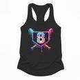Baseball 8 Year Old Ice Cream Drip 8th Birthday Party Flowy Tank Baseball 8 Year Old Ice Cream Drip 8th Birthday Party Flowy Tank