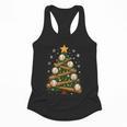 Baseball Bat Christmas Tree Lights Holiday Xmas Flowy Tank Baseball Bat Christmas Tree Lights Holiday Xmas Flowy Tank