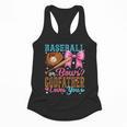 Baseball Or Bows Godfather Loves You Gender Reveal Flowy Tank