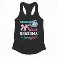 Baseball Or Bows Your Grandma Loves You Gender Reveal Flowy Tank Baseball Or Bows Your Grandma Loves You Gender Reveal Flowy Tank