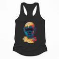 Baseball Catcher Mask Ice Cream Dripping Baseball Fan Boys Flowy Tank Baseball Catcher Mask Ice Cream Dripping Baseball Fan Boys Flowy Tank