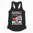 Baseball Cheer Mom Cheerleading Cheerleader Baseball Mom Flowy Tank