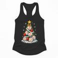 Baseball Christmas Tree Lights Santa Sport Player Lover Xmas Flowy Tank Baseball Christmas Tree Lights Santa Sport Player Lover Xmas Flowy Tank