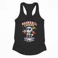 Baseball Cute Youth Ice Cream Valentine Day Sporty Fun Flowy Tank