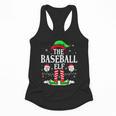 The Baseball Elf Christmas Sport Lovers Xmas Elf Flowy Tank